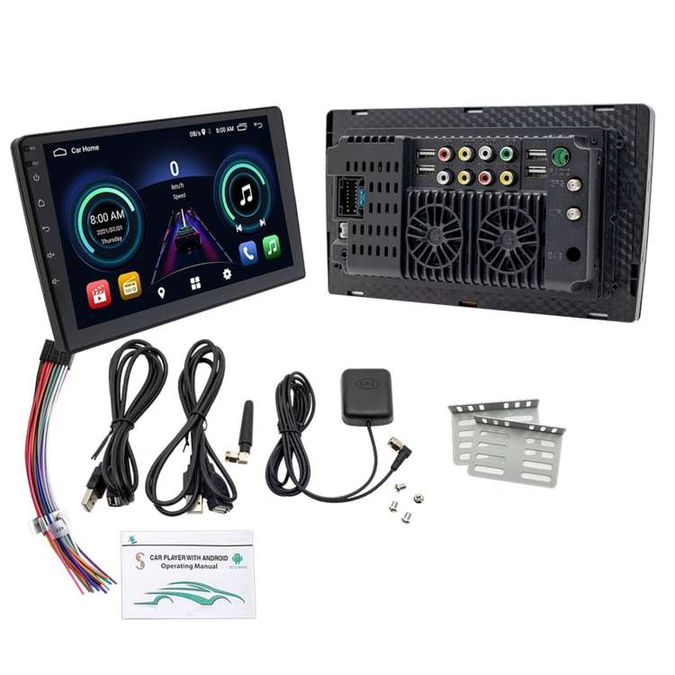 S-9090 9 inch HD Screen Car Android Player GPS Navigation Bluetooth Touch Radio, Support Mirror Link