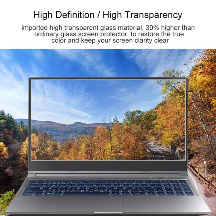 Laptop Screen HD Tempered Glass Protective Film For MECHREVO F1 14 inch