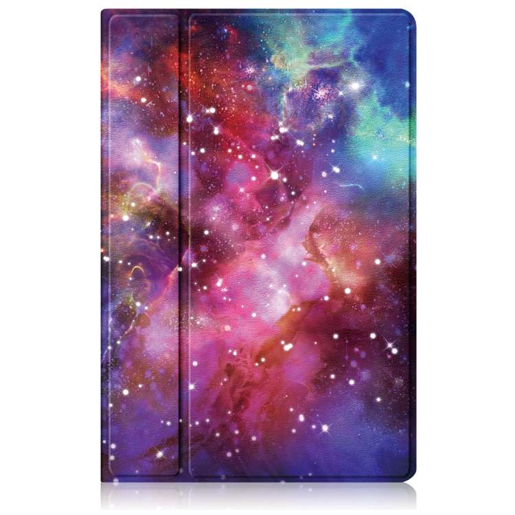 For Xiaomi Mi Pad 5 Pro 11 inch Painted 360 Degrees Rotation Tablet Leather Case with Holder(Milky W
