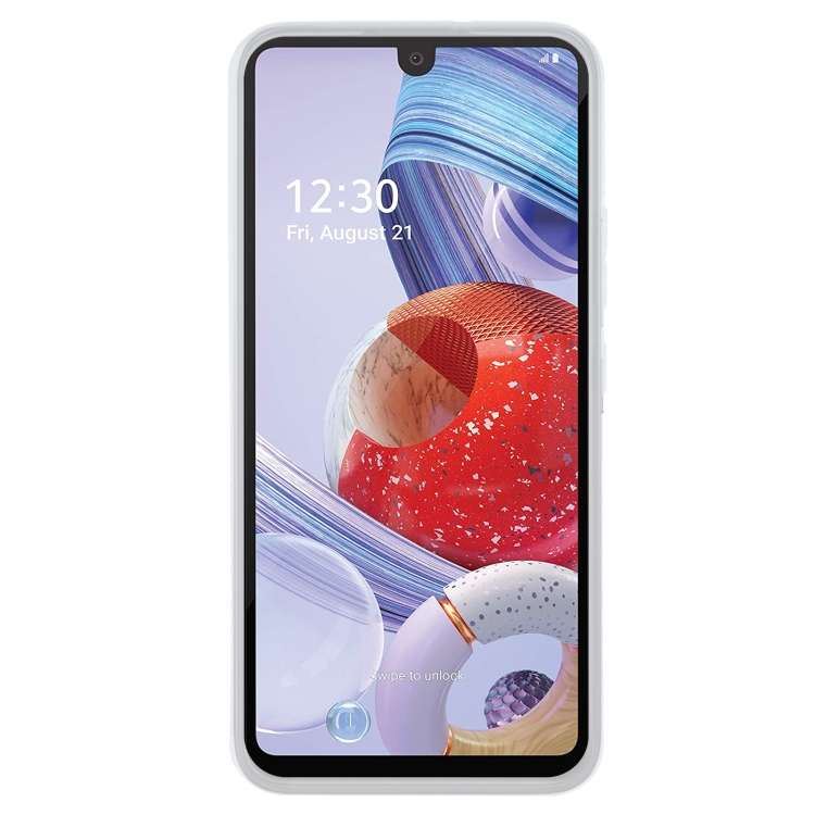 TPU Phone Case For LG Stylo 6 / Stylus 6(Pudding Transparent White)