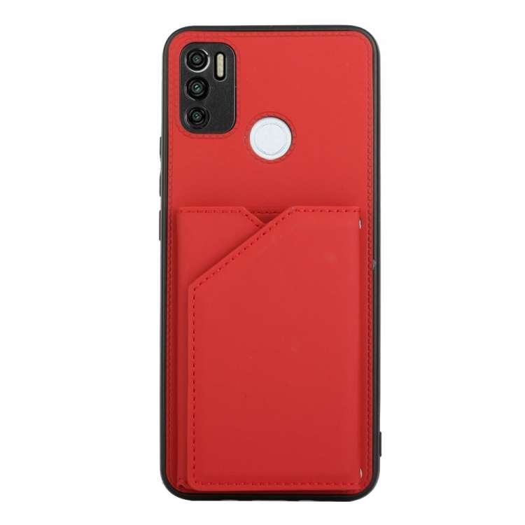 For Tecno Spark 5 Air / 6 Air Skin Feel PU + TPU + PC Phone Case(Red)