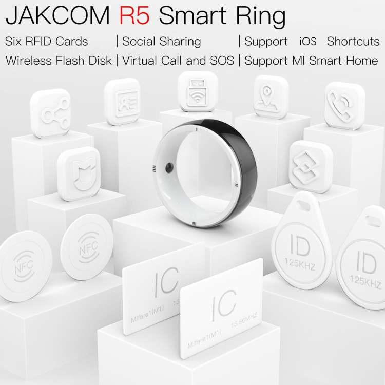 JAKCOM R5 Smart Ring Multifunction Smart Wear Ring, Size:M