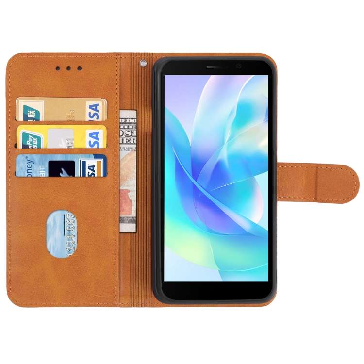 For Doogee X97 / X97 Pro  Leather Phone Case(Brown)