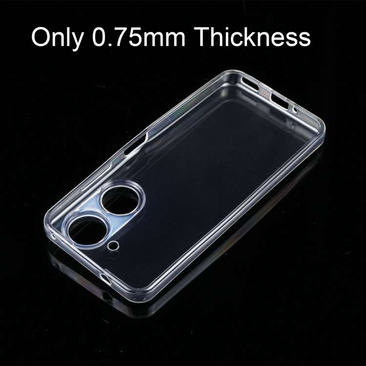 For ASUS Zenfone 9 / Zenfone 10 Ultra-thin Transparent TPU Phone Case
