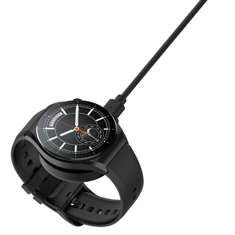 For Xiaomi Watch S1 M2108W1 Magnetic Wireless Charger with 1m Charging Cable(Black)