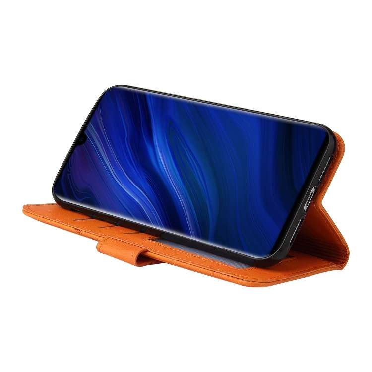 For Huawei P30 Pro GQUTROBE Right Angle Leather Phone Case(Orange)