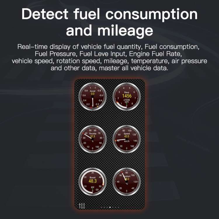 KUULAA KL-DW006 Bluetooth 4.0 OBDII Car Diagnostic Scanner(Dark Green)