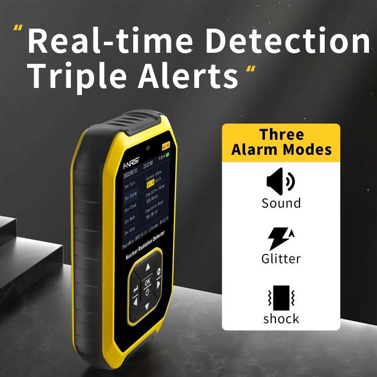 Fnirsi GC01 Home Lndustrial Marble Radioactive X / Y Ray Nuclear Radiation Detector Geiger Counter(Y