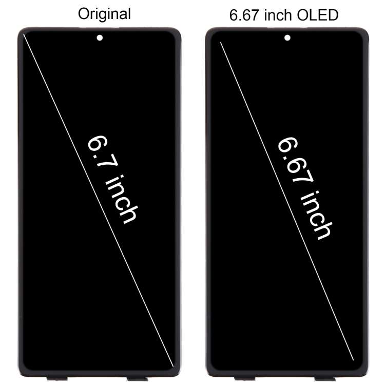 6.67 inch OLED LCD Screen For Samsung Galaxy S10 Lite SM-G770F With Digitizer Full Assembly
