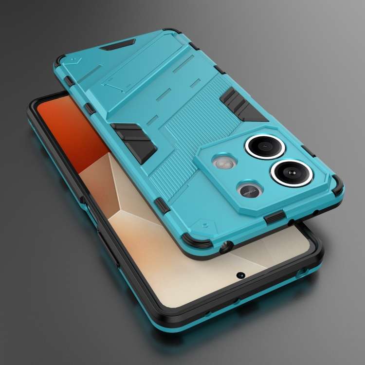 For Xiaomi Redmi Note 13 Punk Armor 2 in 1 PC + TPU Phone Case(Blue)