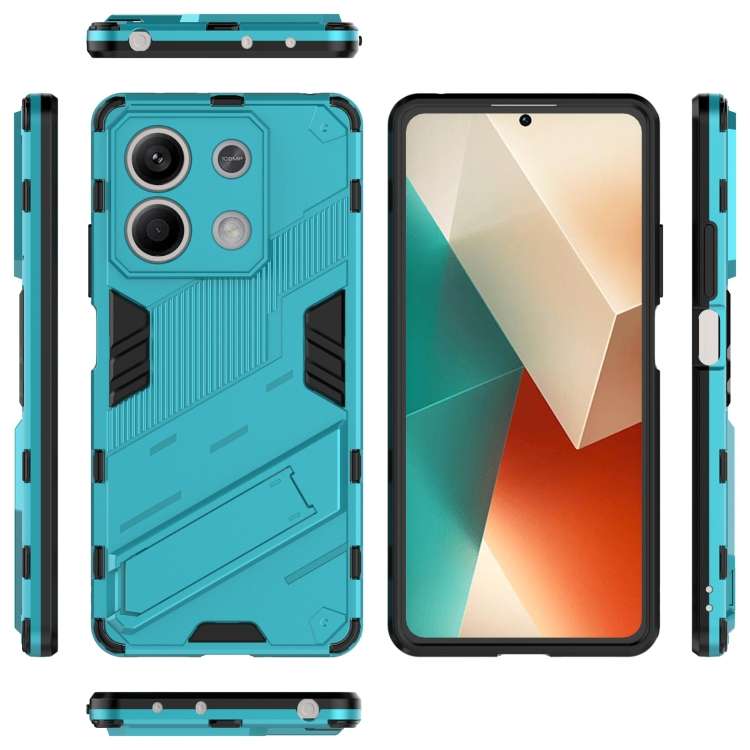 For Xiaomi Redmi Note 13 Punk Armor 2 in 1 PC + TPU Phone Case(Blue)