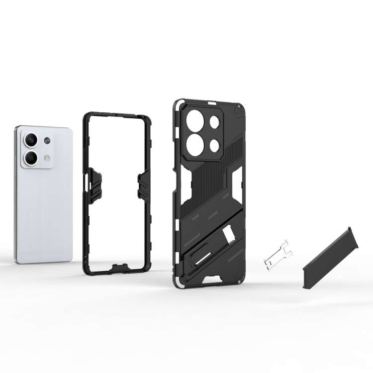 For Xiaomi Redmi Note 13 Punk Armor 2 in 1 PC + TPU Phone Case(Blue)