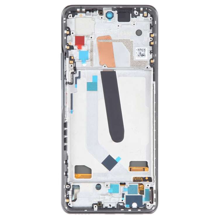 OLED LCD Screen For Xiaomi Poco F3 Digitizer Full Assembly with Frame(Black)