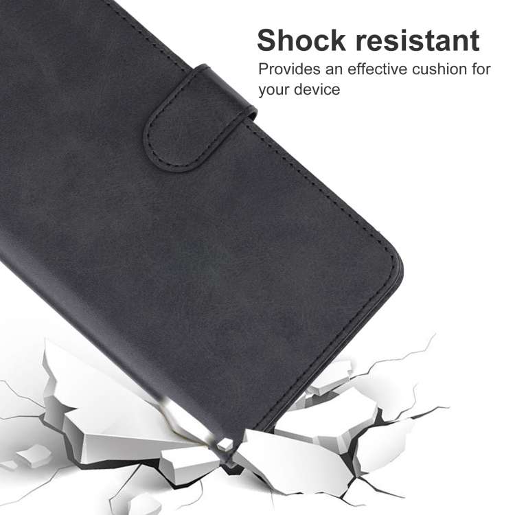 For OPPO A58 4G Leather Phone Case(Black)