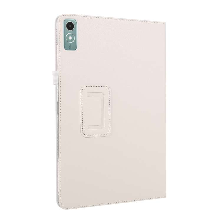 For Lenovo Xiaoxin Pad 11 2024 / M11 Litchi Texture Leather Tablet Case(White)