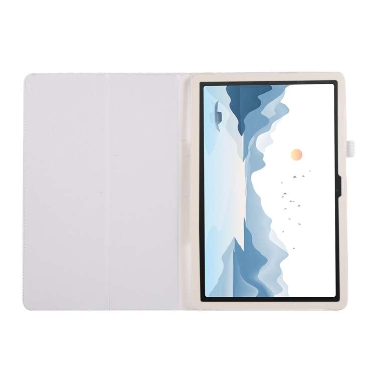For Lenovo Xiaoxin Pad 11 2024 / M11 Litchi Texture Leather Tablet Case(White)