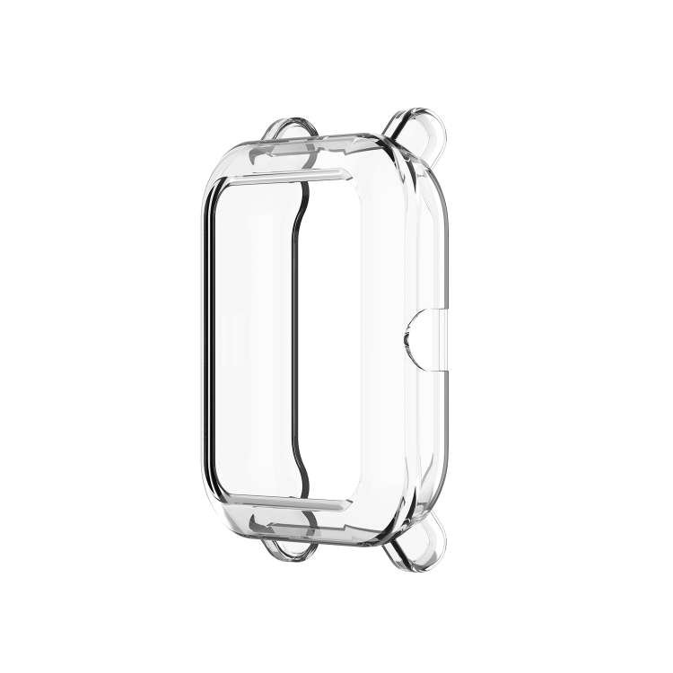 For Amazfit Bip Lite Version 1S / Bip S Transparent TPU Watch Protective Case(Transparent White)