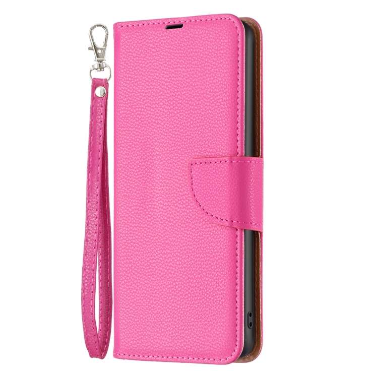For Xiaomi Redmi Note 13 Litchi Texture Pure Color Leather Phone Case(Rose Red)