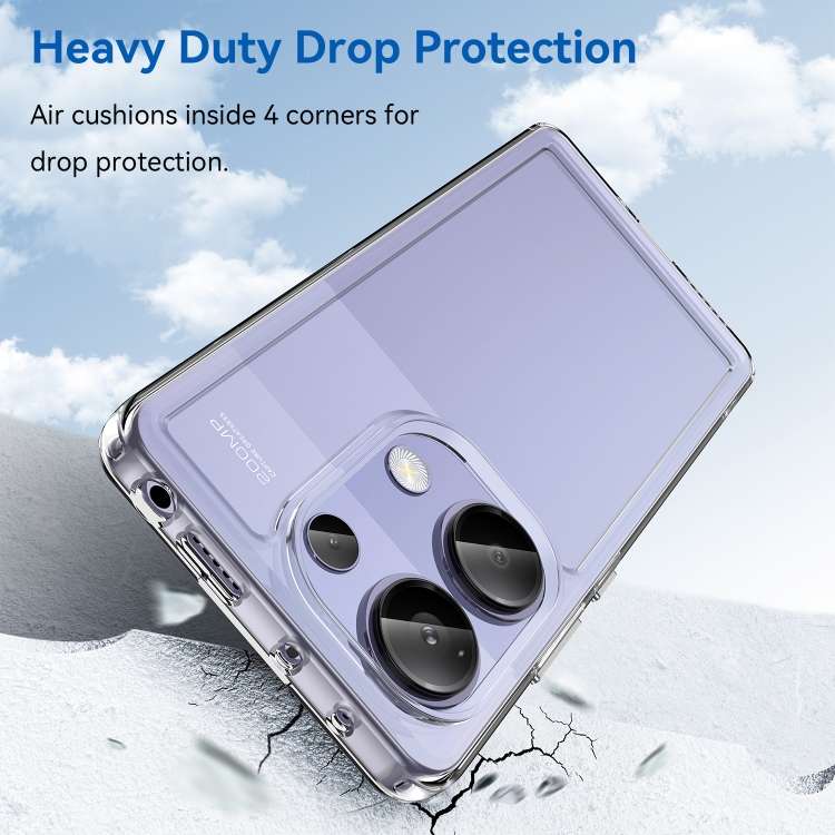For Xiaomi Redmi Note 13 Pro 4G Candy Series TPU Phone Case(Transparent)