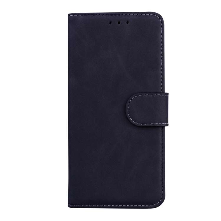For Xiaomi Redmi Note 13 Pro+ 5G Skin Feel Pure Color Flip Leather Phone Case(Black)
