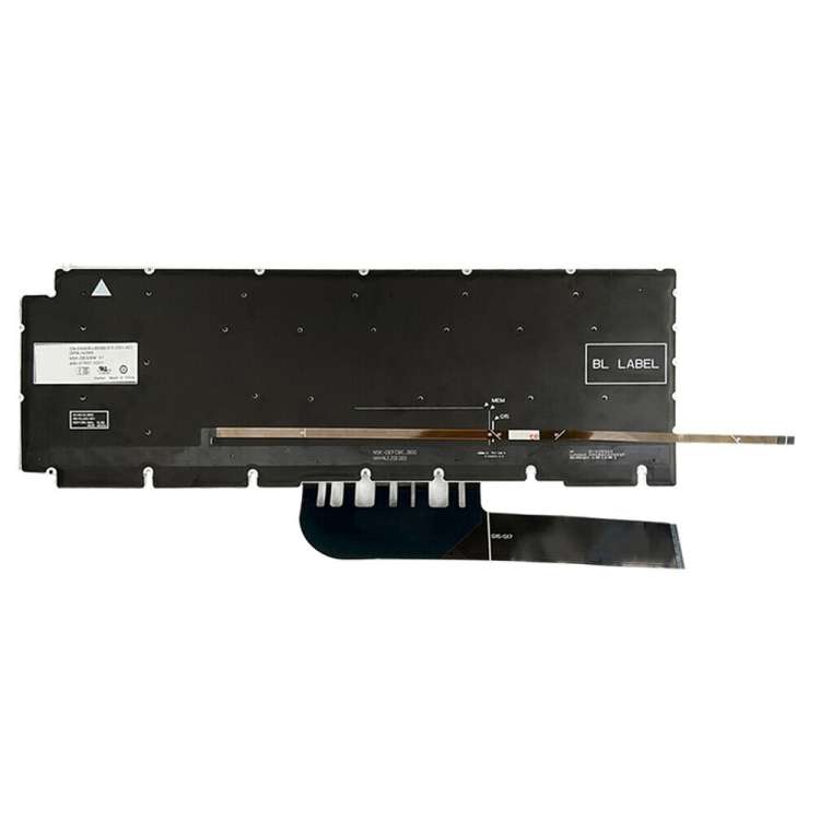 For Dell Latitude 7400 3400 5400 7410 5401 Spanish Version Backlight Laptop Keyboard(Black)