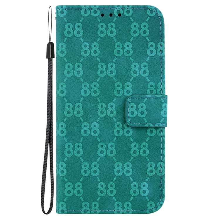 For Xiaomi 13T / 13T Pro / Redmi K60 Ultra Double 8-shaped Embossed Leather Phone Case(Green)