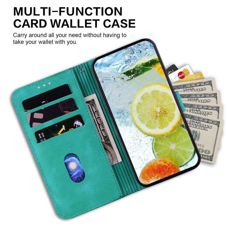 For Xiaomi 13T / 13T Pro / Redmi K60 Ultra Double 8-shaped Embossed Leather Phone Case(Green)