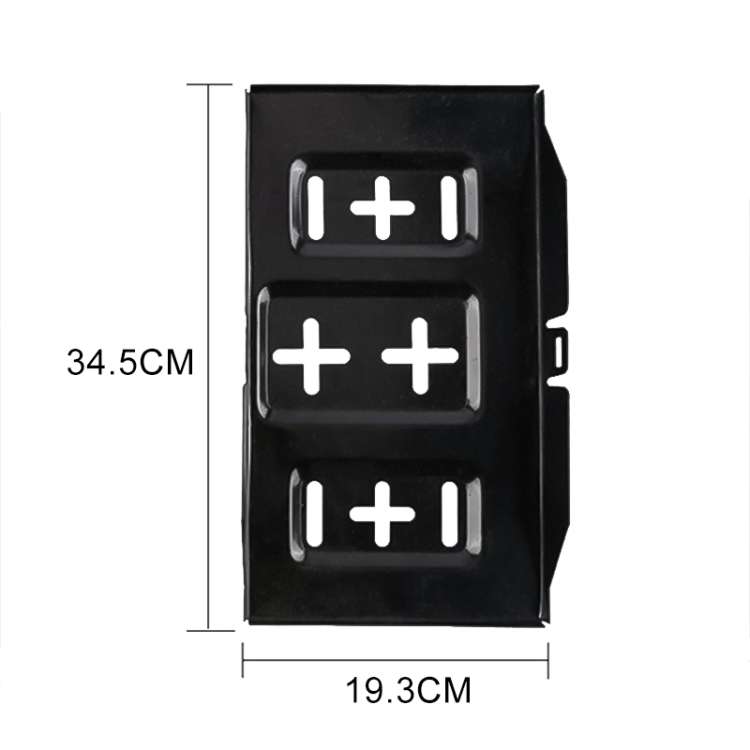 Car Universal Battery Bracket Adjustable Battery Fixed Holder + Base Tray, Size:34.5cm Base + 27cm B
