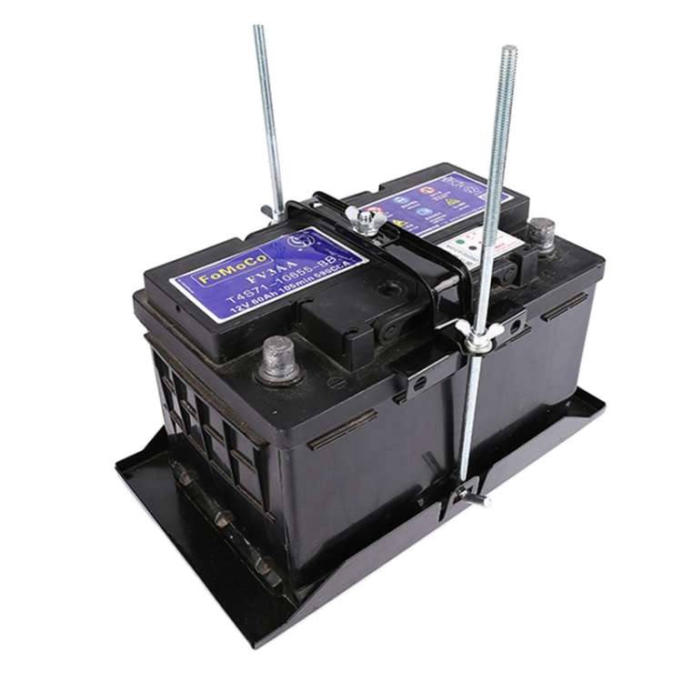 Car Universal Battery Bracket Adjustable Battery Fixed Holder + Base Tray, Size:34.5cm Base + 27cm B
