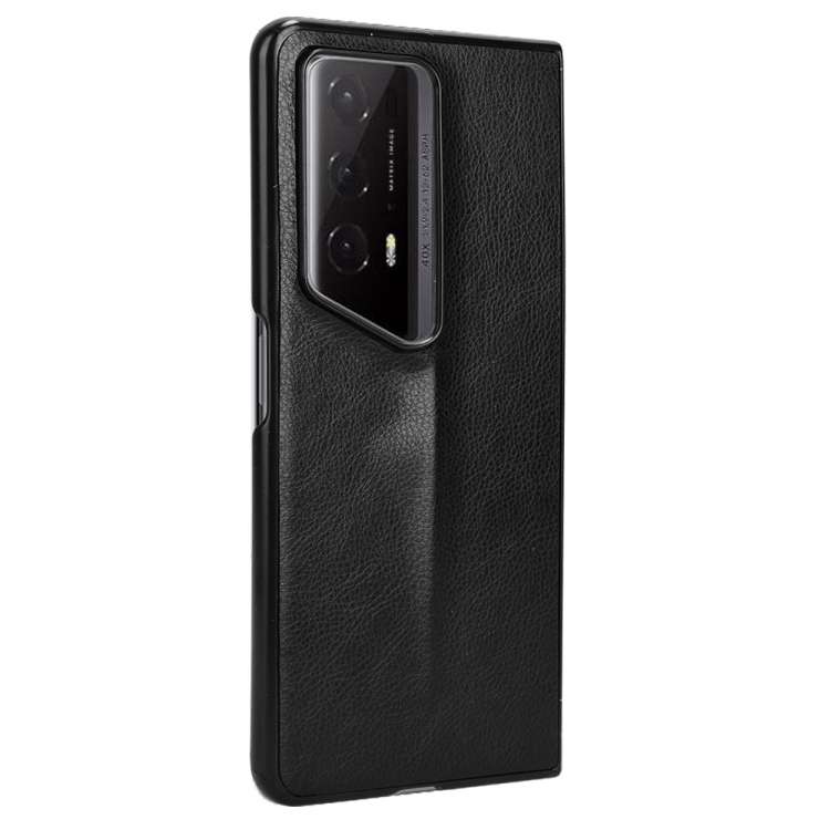 For Honor Magic V2 RSR Porsche Design Litchi Texture Back Cover Phone Case(Black)