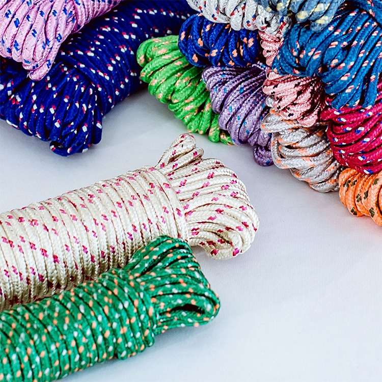 10m Outdoor Thick Nylon Rope for Hanging Clothes Random Color