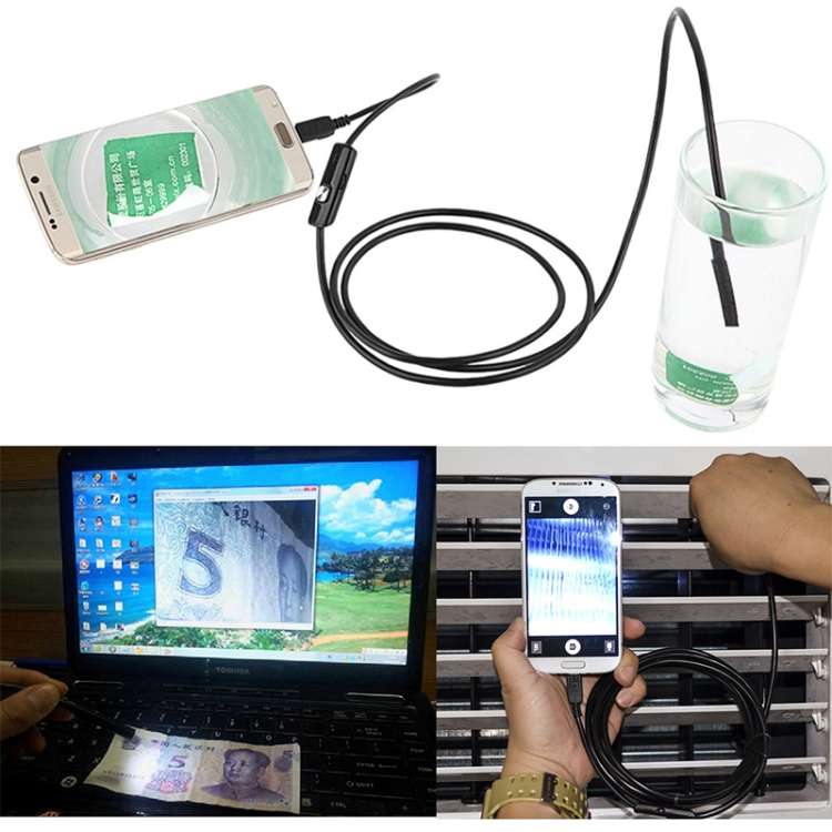 AN97 Waterproof Micro USB Endoscope Hard Tube Inspection Camera for Parts of OTG Function Android Mo