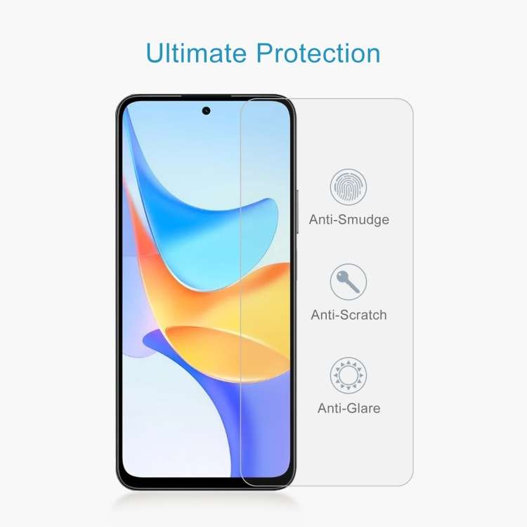 For Honor Play 50 50pcs 0.26mm 9H 2.5D Tempered Glass Film
