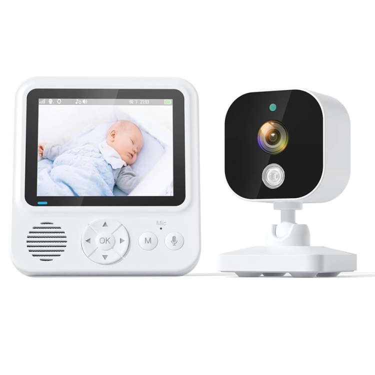 ABM900 2.8 inch Wireless Video Night Vision Baby Monitor Security Camera(EU Plug)