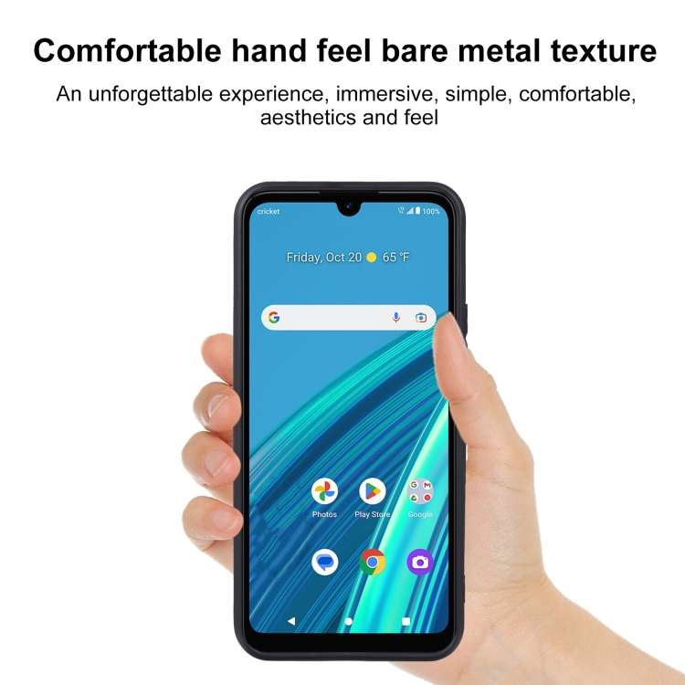 For Cricket Debut S2 / AT&T Calypso 4 TPU Phone Case(Black)