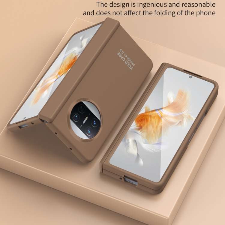 For Huawei Mate X3 Extraordinary Series Hinged Folding Full Phone Case(White)