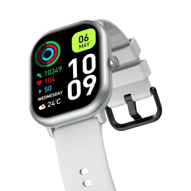 Zeblaze GTS 3 Pro IP68 1.97inch HD Fitness Smart Watch(White)