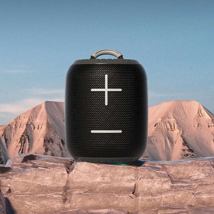 awei Y526 TWS Mini Portable Outdoor Bluetooth Speaker(Black)