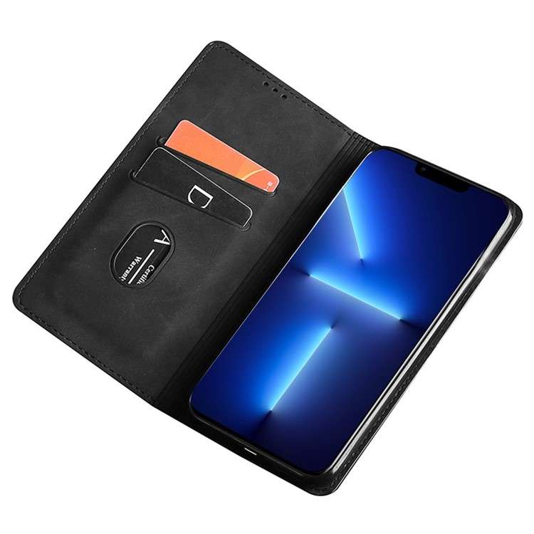 For Sony Xperia 5 V Skin Feel Magnetic Leather Phone Case(Black)