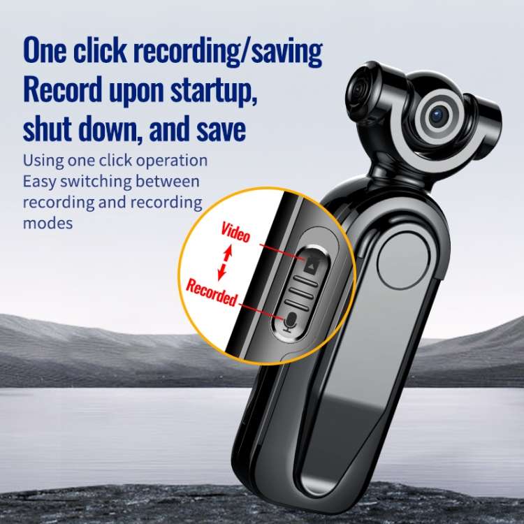 JNN C11 1080P High Definition Audio Video Recorder, Memory:128GB(Black)