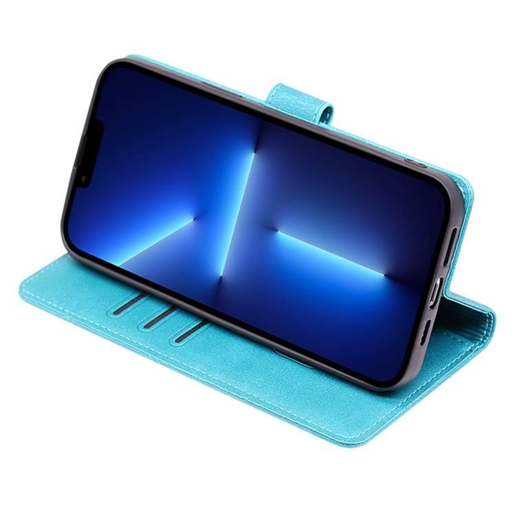For Realme 12 Pro 5G Calf Texture Buckle Flip Leather Phone Case(Light Blue)