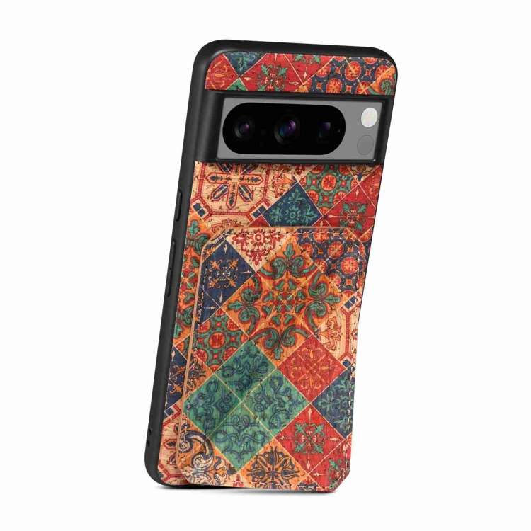 For Google Pixel 6a Dual Card Slot Holder Phone Case(Winter Blue)