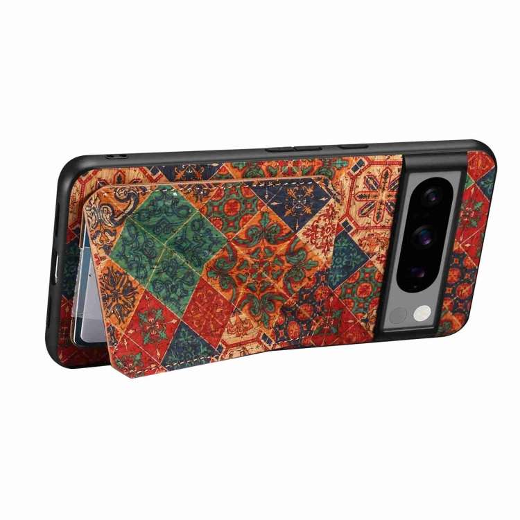 For Google Pixel 6a Dual Card Slot Holder Phone Case(Winter Blue)