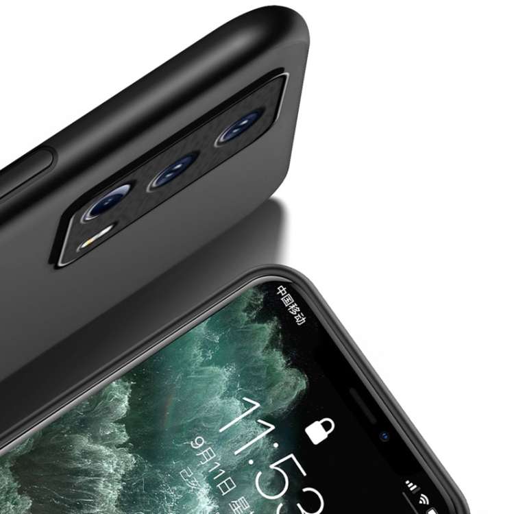 For Xiaomi 13 Lite Classic Tilt Strip Grain Magnetic Shockproof PC + TPU Phone Case(Black)