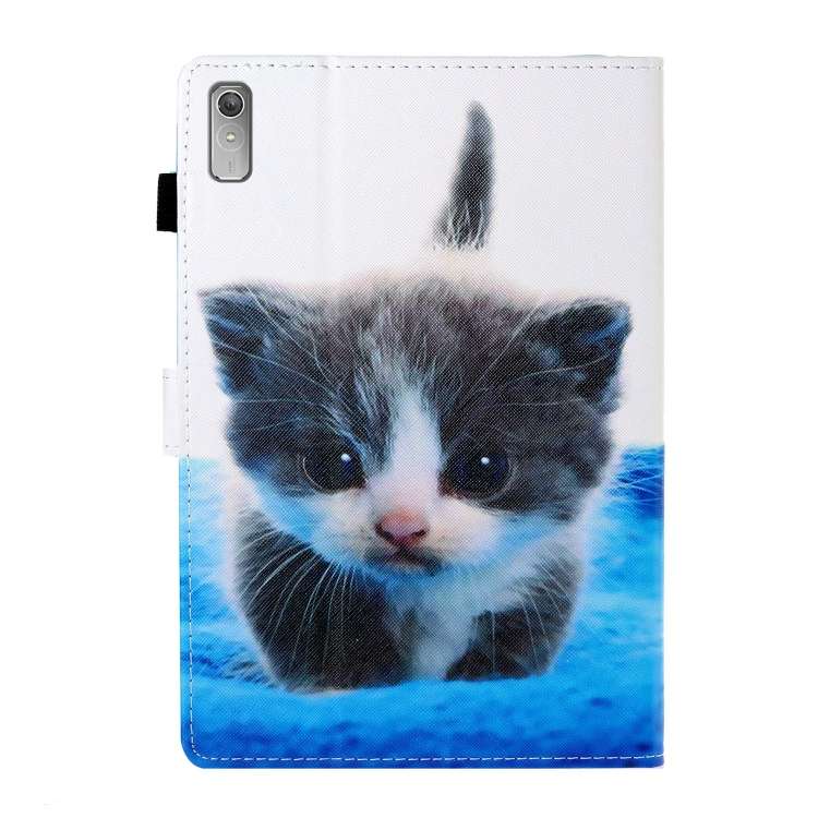 For Lenovo Tab P11 Gen2 /Xiaoxin Pad Plus 2023 Coloured Drawing Stitching Smart Leather Tablet Case(