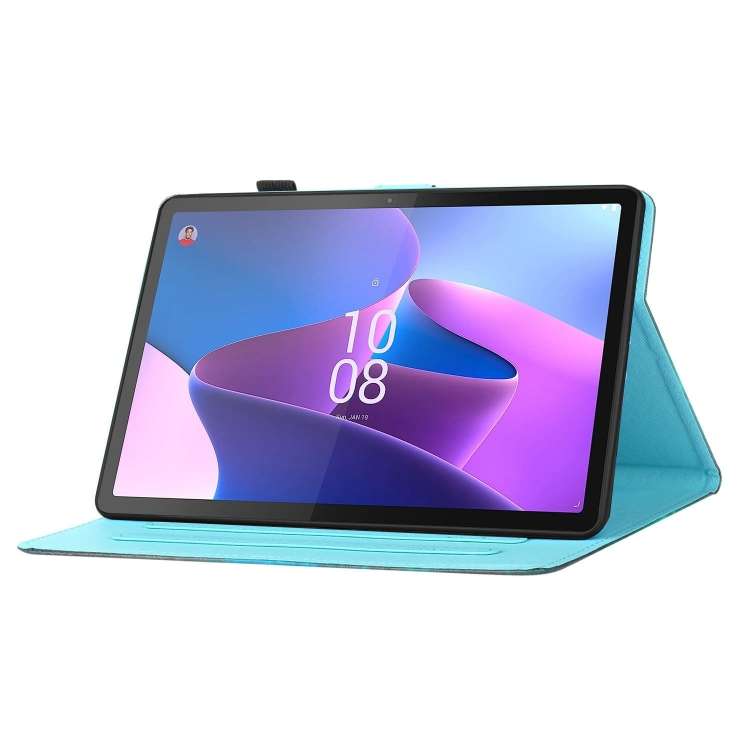 For Lenovo Tab P11 Gen2 /Xiaoxin Pad Plus 2023 Coloured Drawing Stitching Smart Leather Tablet Case(