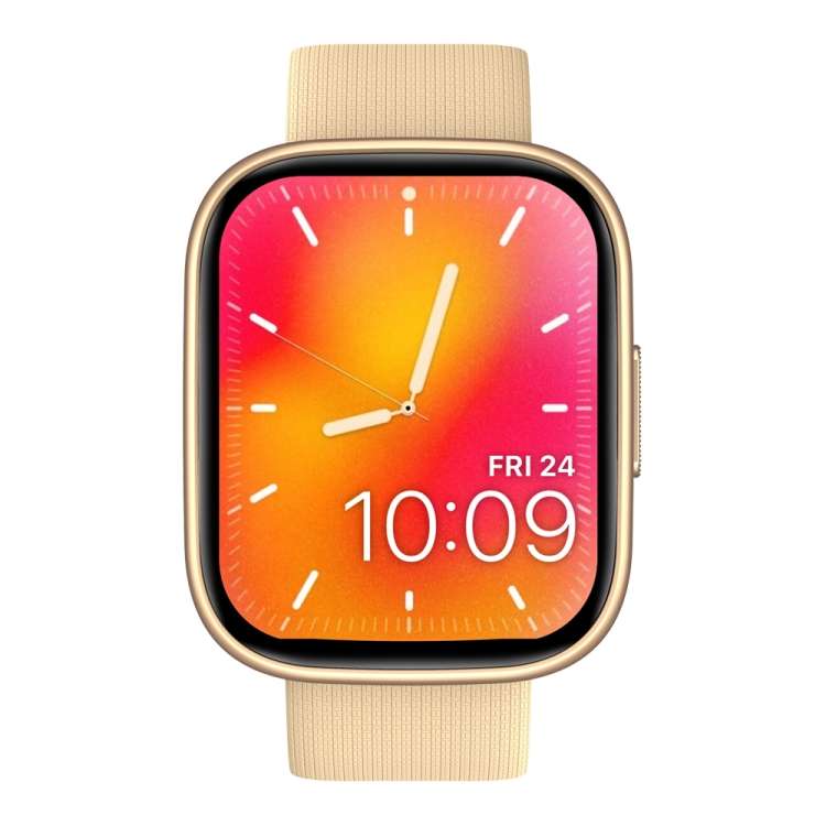 Zeblaze GTS 3 Plus 2.15 inch IP68 Waterproof Fitness Smart Watch(Champagne Gold)