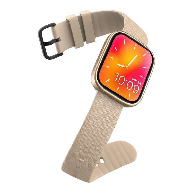 Zeblaze GTS 3 Plus 2.15 inch IP68 Waterproof Fitness Smart Watch(Champagne Gold)