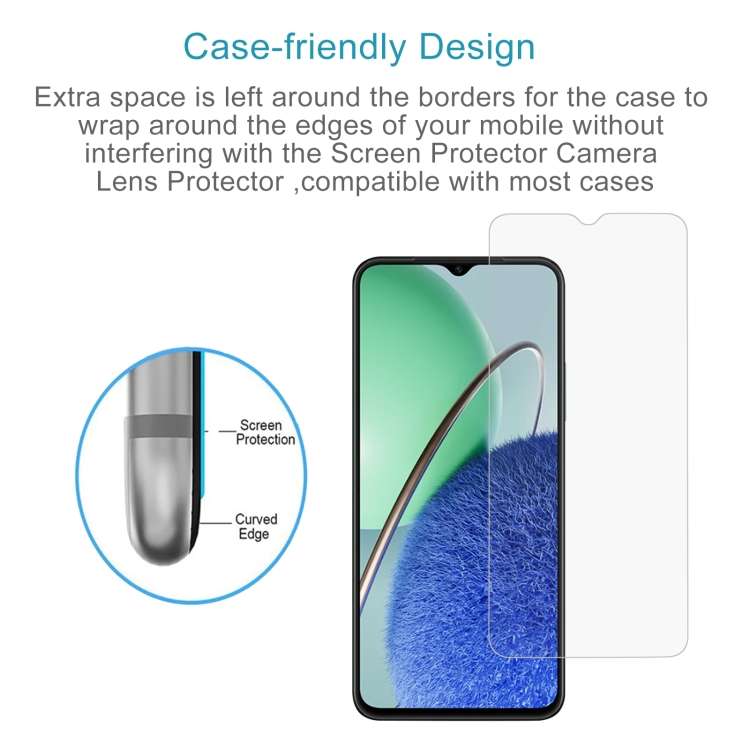 For Huawei nova Y62 Plus 10pcs 0.26mm 9H 2.5D Tempered Glass Film