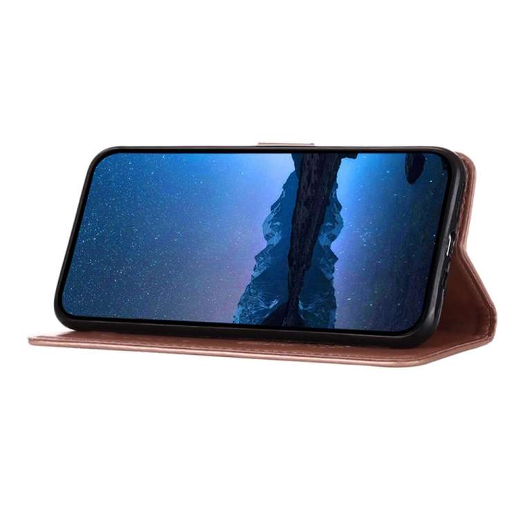 For Xiaomi Mi CC9e / Mi A3 Embossed Butterfly Leather Phone Case(Rose Gold)